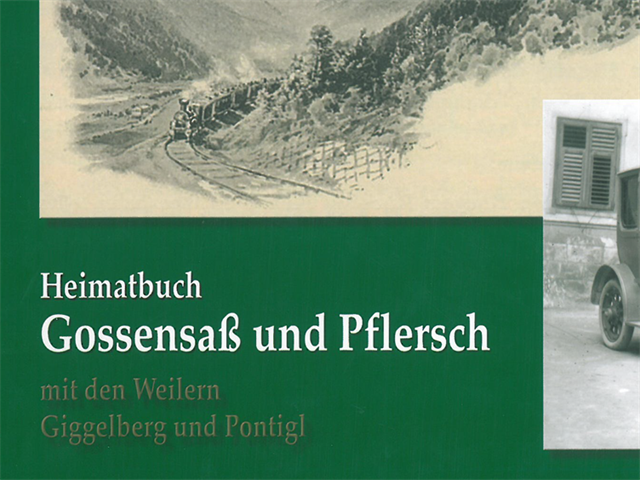 Heimatbuch Gossensaß und Pflersch - Band 2